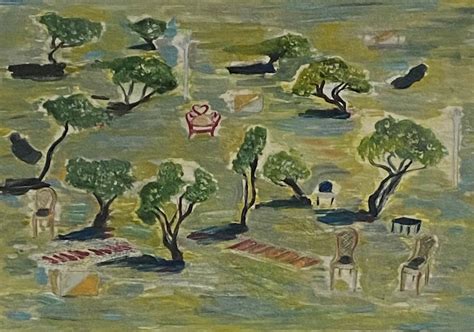 Hamilton Gallery Olive Trees, Bethlehem - Eileen Ferguson