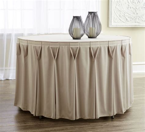 Bow-tie Table Skirting. Cover your not so good looking tables with Quik Stage's classy looking ...