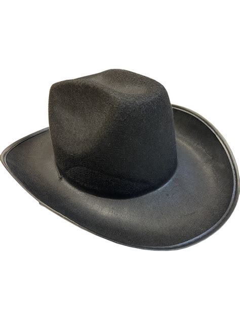 Adult's Rodeo Black Cowboy Hat