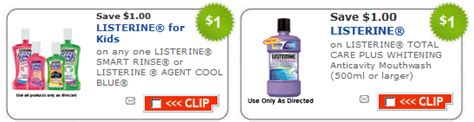 New Listerine Coupons: Walmart, Target and Walgreens Deals - Common ...