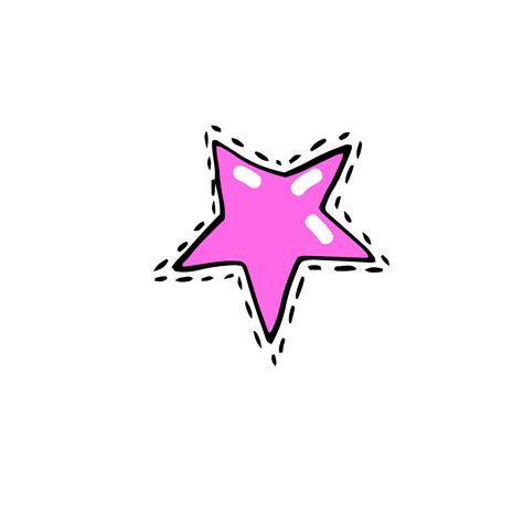 Vector hand drawn doodle star. 13151313 Vector Art at Vecteezy