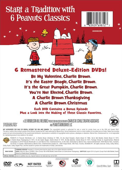 Buy Peanuts: Deluxe Collection Box Set DVD | GRUV