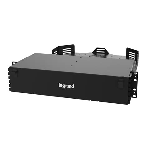 UHD Fiber Enclosure, Patch, UHD-B, 2U, Black | Fiber Enclosure Systems ...