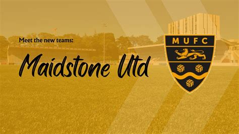 Meet the new teams - Maidstone Utd - Dartford Football Club Official ...