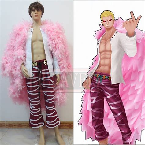 One Piece Joker Donquixote Doflamingo Cosplay Costume