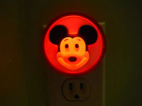 WALT DISNEY NIGHT Light Mickey Mouse General Electric Vintage 1977 NOS $6.99 - PicClick