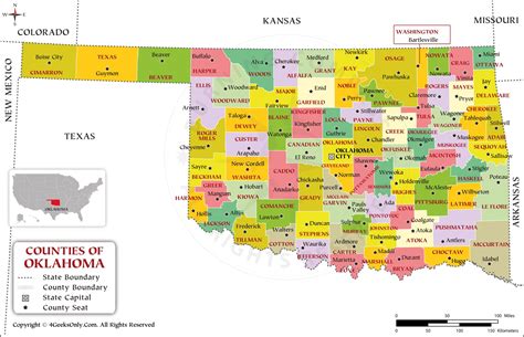 Buy Oklahoma County Map Online, Purchase Oklahoma County Map