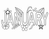 Free January Coloring Pages Printable sketch template