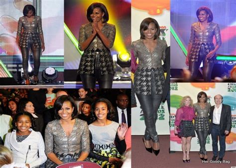 Style Files: Michelle Obama at the Kid’s Choice Awards