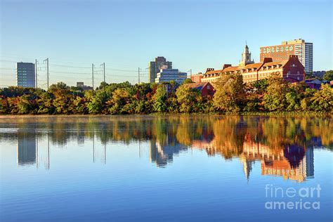 New Brunswick, New Jersey Skyline Photograph by Denis Tangney Jr - Pixels