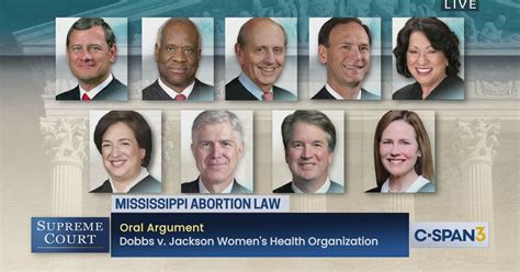 [Dobbs v. Jackson Women's Health Organization] Oral Argument | C-SPAN.org