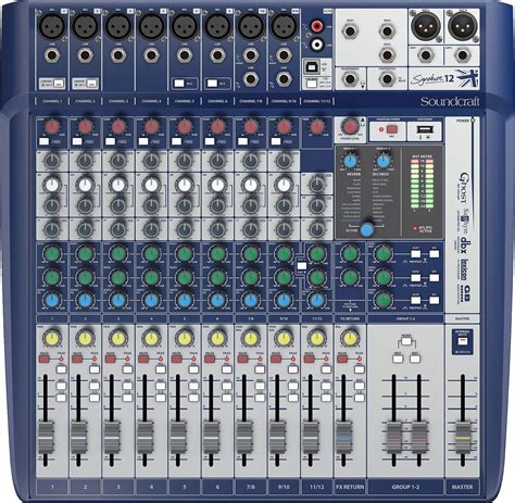 Soundcraft Signature 12 Analog Mixer Compact Analogue Mixing Your ...