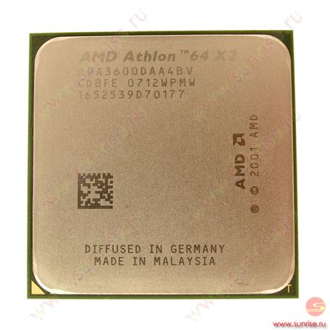 CPU AMD Athlon 64 X2 3600+ Socket-939 OEM dual core - Санрайз Липецк ...