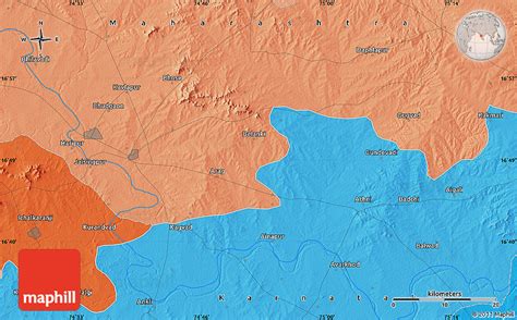 Political Map of Ichalkaranji