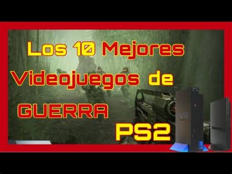 Los Mejores Juegos de PS2 DE GUERRA 🎮☠️🎮 | PS2 Mejores Juegos de Guerra - YouTube
