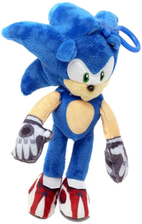 Sonic The Hedgehog Prime Clip On Sonic 6.5 Plush PMI - ToyWiz