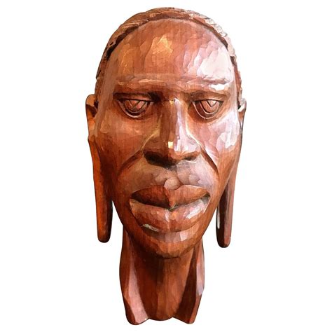 African Wood Carvings Hand Carved - Image to u