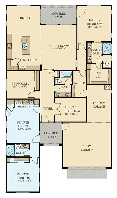 Lennar 2 Story Floor Plans - floorplans.click