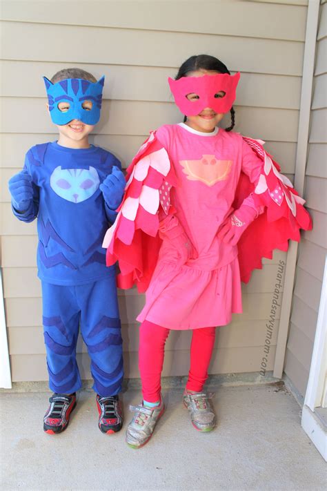 diy pj masks costume, no sewing how to catboy and owlet Pj Masks Kostüm, Diy Pj Masks Costume ...