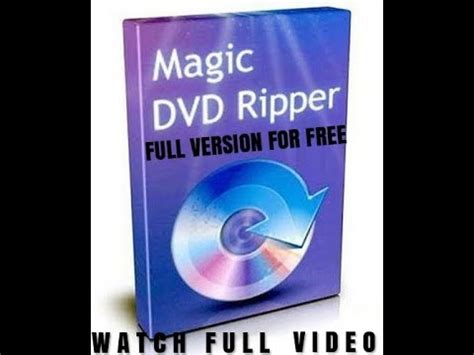 How To Download Magic DvD Ripper For Free -Full Version - YouTube