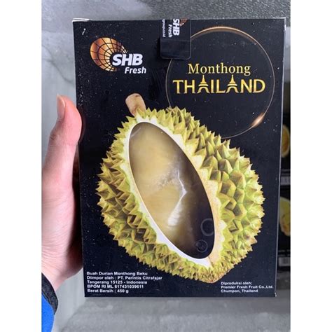 Jual Durian Monthong Thailand [ 450 gram ] | Shopee Indonesia