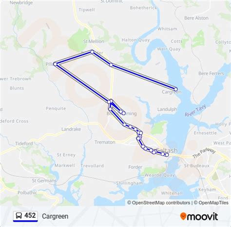 452 Route: Schedules, Stops & Maps - Cargreen (Updated)