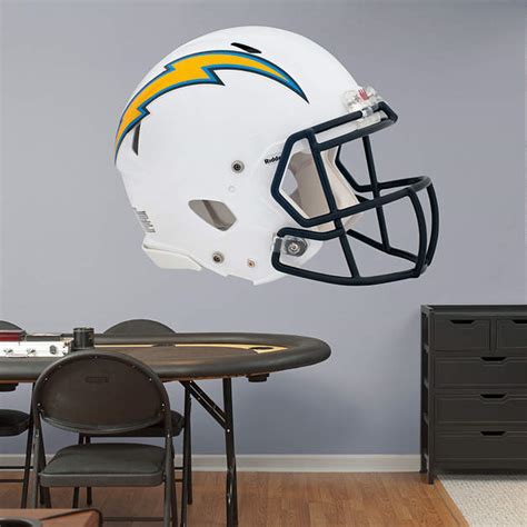 San Diego Chargers Helmet Fathead Wall Decal