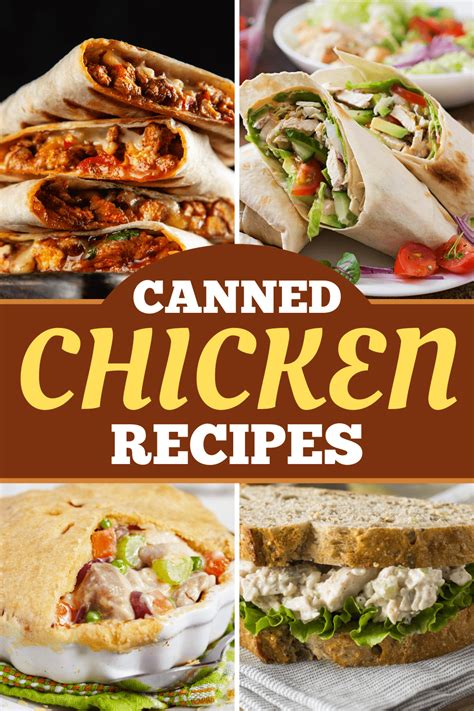 21 Easy Canned Chicken Recipes - Insanely Good