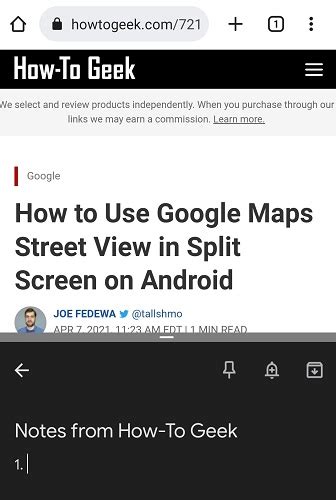 How to Split the Screen on Android