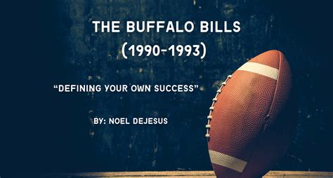 The Buffalo Bills (1990-1993)