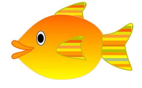 Yellow Fish Clip Art - ClipArt Best