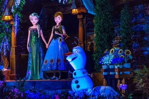 VIDEO: 'I've Seen Dark Before, But Not Like This' — Frozen Ever After Animatronic Faces Replaced ...