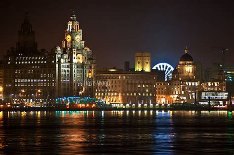 Liverpool Waterfront at Night - a photo on Flickriver