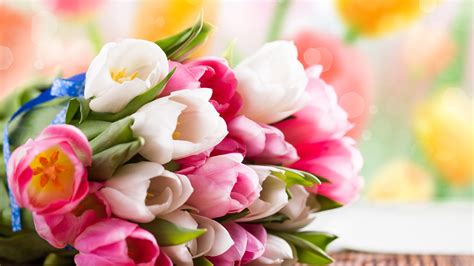 bouquet, Flowers, Tulips, Color Wallpapers HD / Desktop and Mobile ...