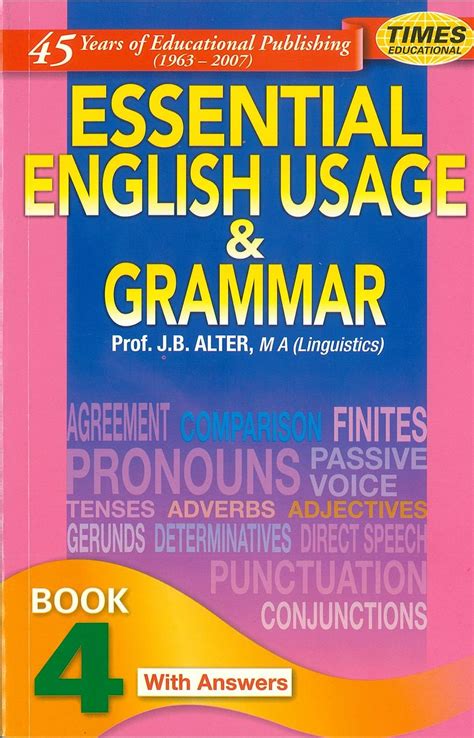 Essential English Usage & Grammar Book 4