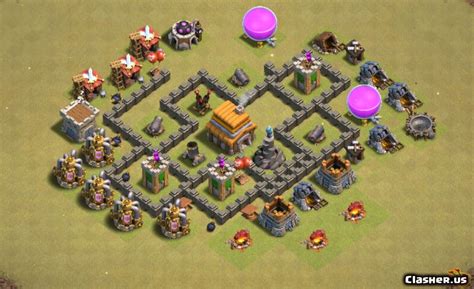 [Town Hall 5] TH5 War/Trophy/Farm base #46 [With Link] [5-2020] - War Base - Clash of Clans ...