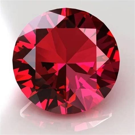 Red Ruby Stone, Shape: Round, Packaging Type: Poly Pack at Rs 250/carat in Jaipur