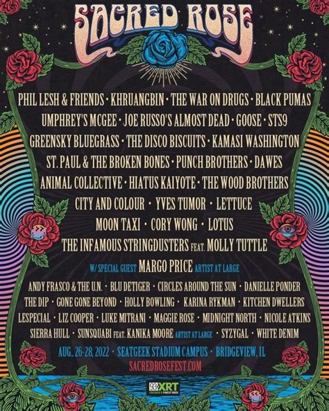 Chicago Adds A New Festival To Its Lineup • Sacred Rose Fest 2022 ...