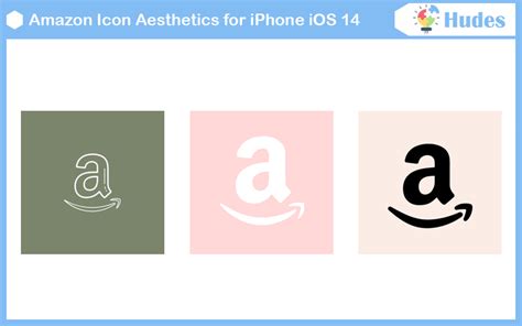 Amazon Icon Aesthetics for iPhone iOS 14 in 2024 - Hudes