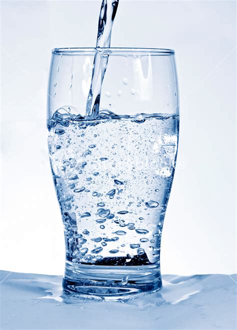 Glass Of Water Royalty-Free Stock Image - Storyblocks