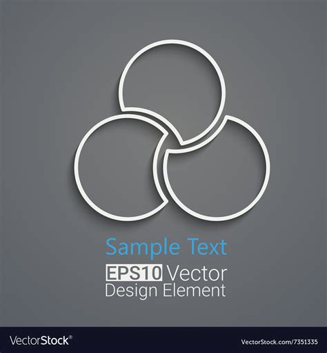 Rounds logo design Royalty Free Vector Image - VectorStock