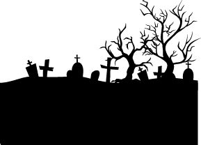 halloween graveyard silhouettes - Google Search Halloween Graveyard, Halloween Yard, Halloween ...