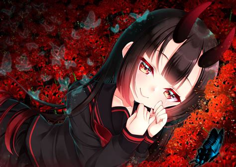 Red And Black Anime Girl Wallpapers - Wallpaper Cave