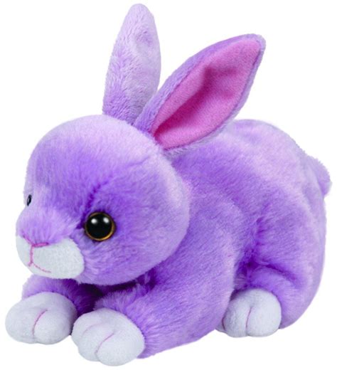 Dash Purple Bunny Beanie Babies 8 inch - Stuffed Animal by Ty (41179) - Walmart.com