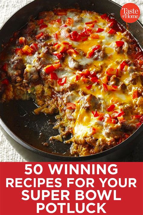 50 Winning Recipes for Your Super Bowl Potluck Best Potluck Dishes ...