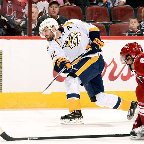 2015 NHL Stanley Cup playoffs -- Mike Fisher of Nahsville Predators to miss Game 4 vs. Chicago ...