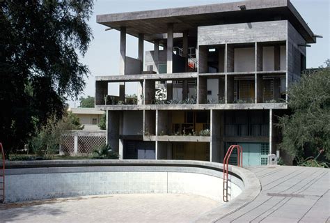 Le Corbusier; Villa Shodhan, Ahmedabad, India, 1951 | Arquitectura brutalista, Arquitectura ...