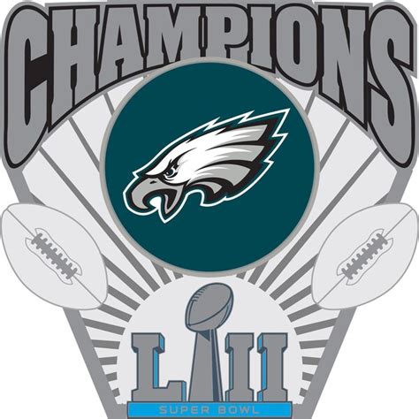 Philadelphia Eagles Super Bowl LII Champions Pin - NFLShop.com