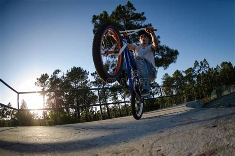 Bmx rider on a ramp stock photo. Image of ramp, sport - 26318392