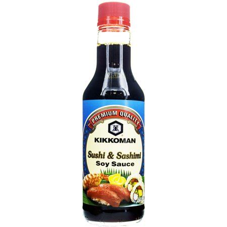 Kikkoman Sushi & Sashimi Soy Sauce, 10 oz (Pack of 6) - Walmart.com